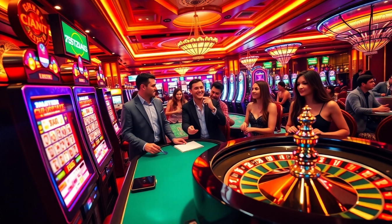 Experience the thrill of gambling with 789f as players engage at vibrant casino tables full of excitement.
