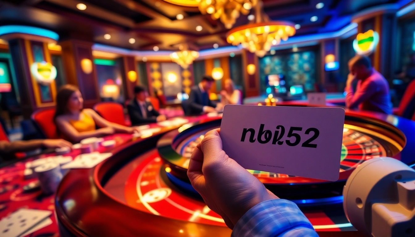 Nohu52 players engaged in an exciting roulette game with vibrant colors.