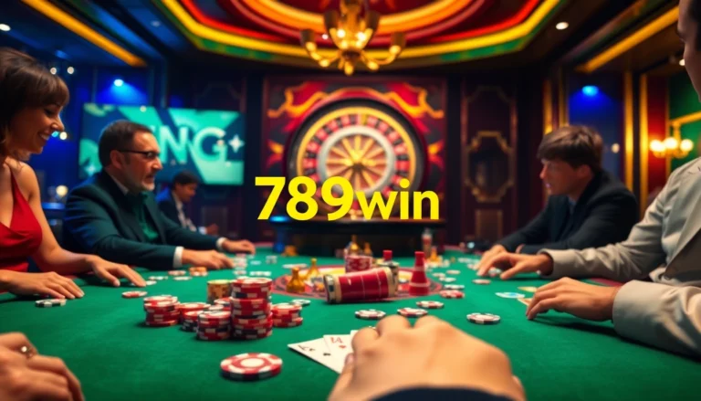 Engage in thrilling poker at the casino with the 789win link đăng nhập displayed on a digital screen.